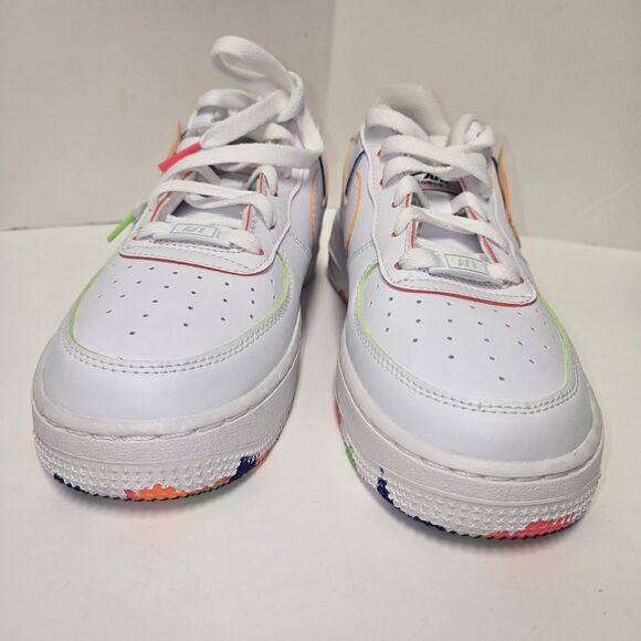 Nike Air Force 1 LV8 GS Doodles Drawing White Shoes DV1366-111 Size 6.5Y Retro - Picture 3 of 14
